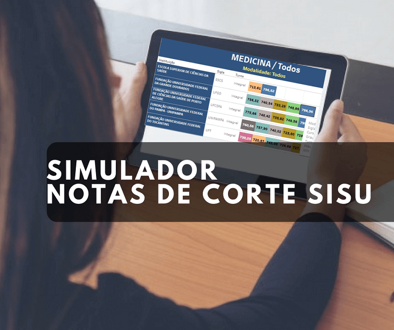 Simulador Sisu: veja se sua nota é suficiente para o curso que você quer