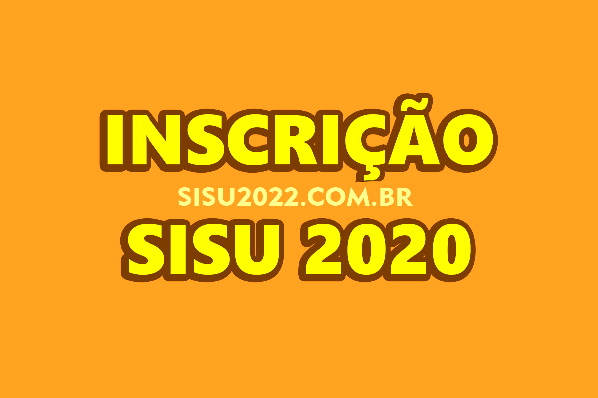 Inscrição SISU 2023